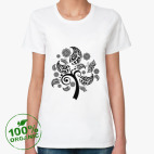 Женская футболка органик