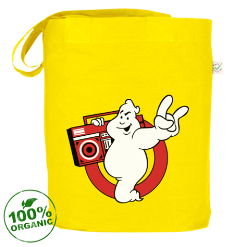 Сумка шоппер с принтом ghostbusters