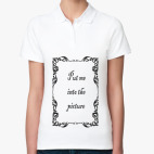 Женская рубашка поло