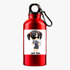 Металлическая бутылка 400 мл UV-DTF