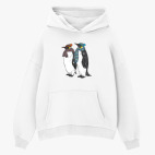 Толстовка худи оверсайз