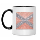 Кружка двухцветная