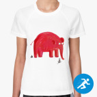 Женская спортивная футболка