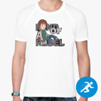 Мужская спортивная футболка