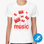 Женская спортивная футболка