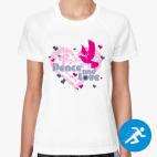 Женская спортивная футболка