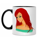 Кружка двухцветная