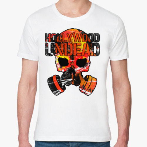 Футболка из органик-хлопка Hollywood Undead Gas Mask