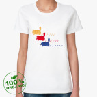 Женская футболка органик