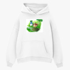 Толстовка худи оверсайз