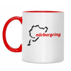 Двухцветная кружка Нюрбургринг
