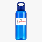 Прозрачная спортивная бутылка