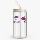 Банка с бамбуковой крышкой