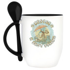 Кружка с ложкой