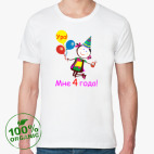 Мужская футболка органик