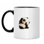 Кружка двухцветная