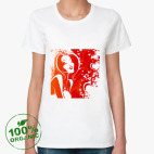 Женская футболка органик
