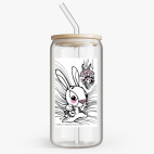 Банка с бамбуковой крышкой