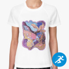 Женская спортивная футболка