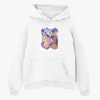 Толстовка худи оверсайз