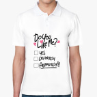 Мужская рубашка поло