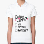 Женская рубашка поло