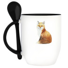 Кружка с ложкой