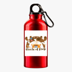 Металлическая бутылка 400 мл UV-DTF