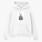 Толстовка худи оверсайз