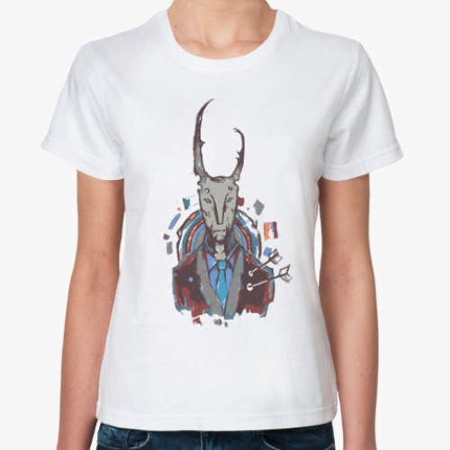 Классическая футболка mr. Stag Beetle