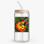 Банка с бамбуковой крышкой