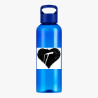 Прозрачная спортивная бутылка