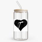 Банка с бамбуковой крышкой