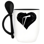 Кружка с ложкой