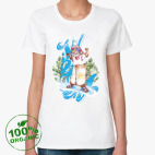 Женская футболка органик