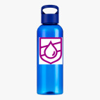 Прозрачная спортивная бутылка