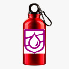 Металлическая бутылка 400 мл UV-DTF