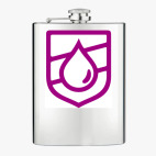 Фляжка стальная