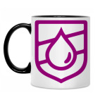 Кружка двухцветная