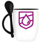 Кружка с ложкой