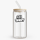 Банка с бамбуковой крышкой