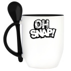 Кружка с ложкой