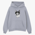 Толстовка худи оверсайз