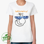 Женская футболка органик