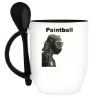 Кружка с ложкой