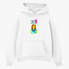 Толстовка худи оверсайз