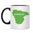 Кружка двухцветная