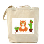 Кот флорист