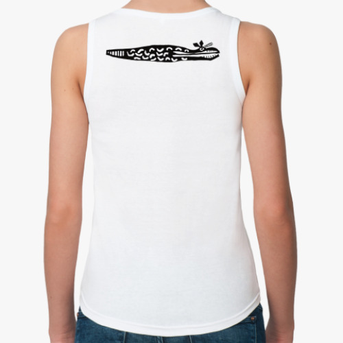 Женская майка с принтом Этно