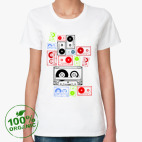 Женская футболка органик